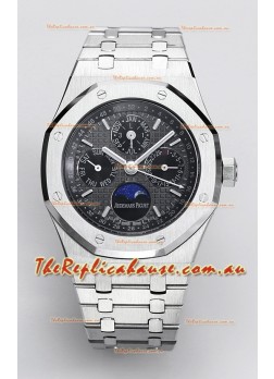 Audemars Piguet Royal Oak Perpetual Calendar Swiss Replica 904L Steel - Grey Dial 