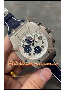 Audemars Piguet Royal Oak Offshore Chronograph White Dial 904L Steel 1: 1 Mirror 3126 Movement