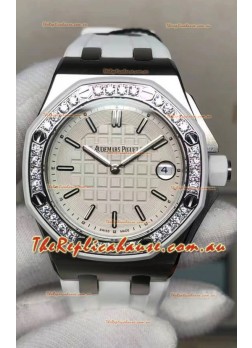 Audemars Piguet Royal Oak Offshore 37MM Swiss Quartz 1:1 Mirror Replica Watch in Stainless Steel Casing