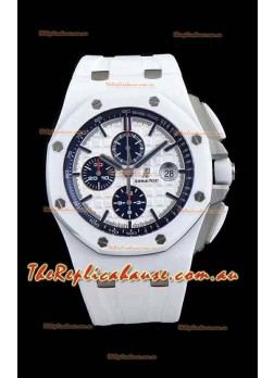 Audemars Piguet Royal Oak Offshore White Ceramic - Ultimate 1:1 3126 Movement