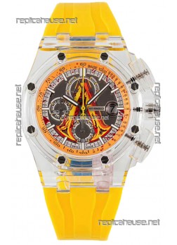 Audemars Piguet Royal Oak Offshore AET Remould LAMBDA Sapphires Casing Swiss Replica Watch 