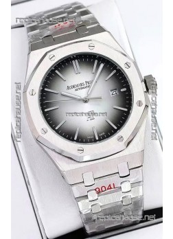 Audemars Piguet Royal Oak Jumbo Extra Thin Edition Watch in Grey Dial - 39MM in 904L Steel Case