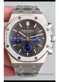 Audemars Piguet Royal Oak Chronograph Slate Grey Dial Steel Strap Swiss Replica Watch