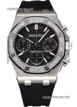 Audemars Piguet Royal Oak Offshore Black Dial Chronograph 37MM - Swiss Replica Watch 