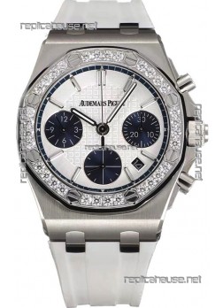 Audemars Piguet Royal Oak Offshore White Dial Chronograph 37MM - Swiss Replica Watch 