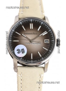 Audemars Piguet CODE 11.59 1:1 Mirror Swiss Replica Watch in Brown Dial  