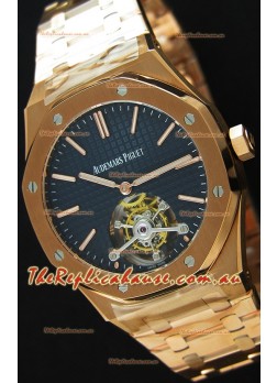 Audemars Piguet Royal Oak Tourbillon 41mm Extra-Thin Dark Blue Dial Watch  