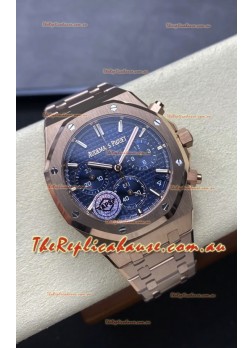 Audemars Piguet Royal Oak Super Clone - Blue Dial Rose Gold Casing 41MM