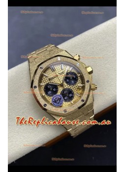 Audemars Piguet Royal Oak 26240 Frosted Yellow Gold 1:1 Mirror Swiss Replica
