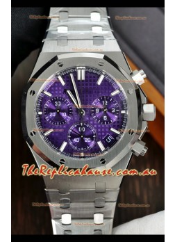 Audemars Piguet Royal Oak 26240 Purple Dial Superclone Replica Watch