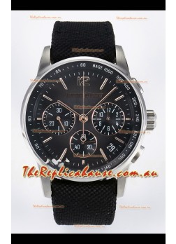 Audemars Piguet CODE 11.59 Chronograph Swiss Replica Watch in 904L Steel Grey Dial Gold Hands