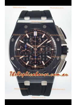 Audemars Piguet Royal Oak Offshore Ceramic Black Dial 1:1 Super Clone Replica Watch
