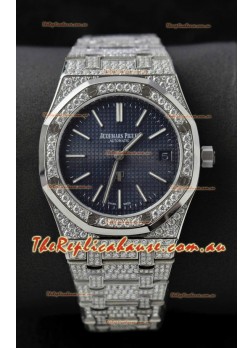 Audemars Piguet Royal Jumbo Oak Extra Thin IECED OUT Swiss Replica - 1:1 Mirror Replica Watch 904L Steel Casing