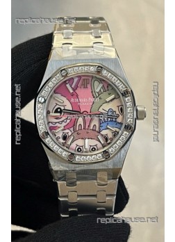 Audemars Piguet Royal Oak LABUBU Ladies Swiss Replica Watch 