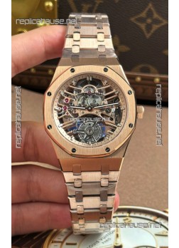 Audemars Piguet Royal Oak Super Clone Tourbillon 26735 Rose Gold Watch 