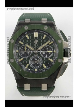 Audemars Piguet Super Clone Royal Oak Offshore Ceramic Casing Green Dial Watch 