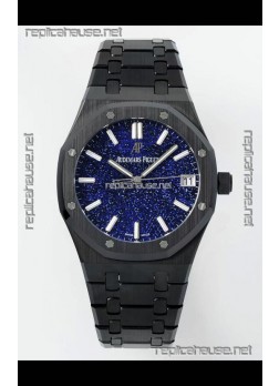 Audemars Piguet Royal Oak 15500 Black Ceramic Starry Dial Super Clone Replica Watch 