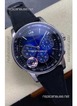 Audemars Piguet Super Clone CODE 11.59 Chronograph Smoked Blue Dial Watch 