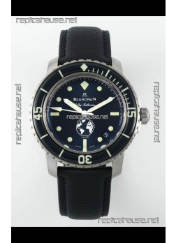 Blancpain Fifty Fathoms OCEAN COMMITMENT III 1:1 904L Stainless Steel Swiss Replica Watch 