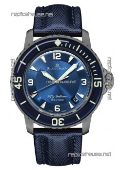 Blancpain Fifty Fathoms Automatique Titanium Edition Swiss Replica Watch in 1:1 Mirror Quality