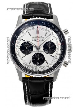 Breitling Replicas Navitimer B01 Chronograph 43 Steel Dial - 904L Steel Casing 1:1 Mirror Swiss Replica