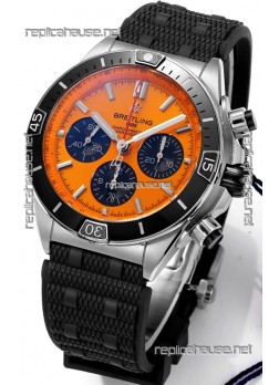 Breitling Replicas Chronomat B01 42 Edition Swiss 904L Steel Casing Pale Yellow Dial 1:1 Mirror Replica Watch