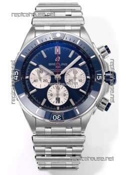 Breitling Replicas Chronomat B01 42 Edition Swiss 904L Steel Casing Blue Dial 1:1 Mirror Replica Watch