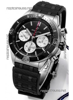 Breitling Replicas Chronomat B01 42 Edition Swiss 904L Steel Casing Black Dial 1:1 Mirror Replica Watch