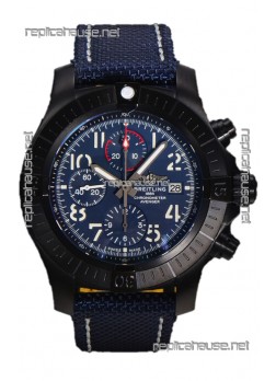 Breitling Replicas Avenger Chronograph 45 Blue Dial 1:1 Mirror Swiss Replica Watch 