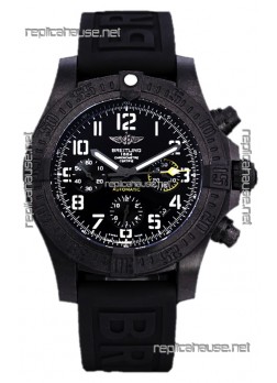 Breitling Replicas Avenger Hurricane Chronograph Black Dial - DLC Coating Swiss Replica Watch