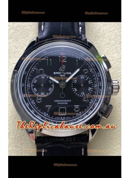 Breitling Premier B01 Chronograph 42 Edition Steel Casing Black Dial - 1:1 Mirror Replica Watch