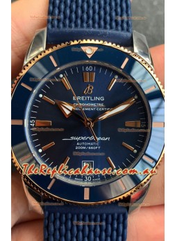 Breitling SuperOcean Heritage II B20 44MM Blue Dial Two Tone Bezel 1:1 Mirror Replica