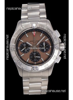 Breitling Super Clone Avenger B01 Chronograph Brown Dial Watch 