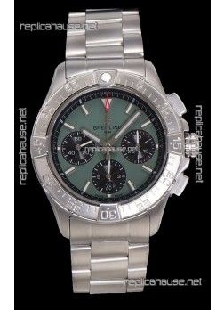 Breitling Super Clone Avenger B01 Chronograph Green Dial Watch 