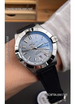 Breitling Chronomat Automatic GMT 40 Steel Dial 1:1 Mirror Swiss Replica Watch