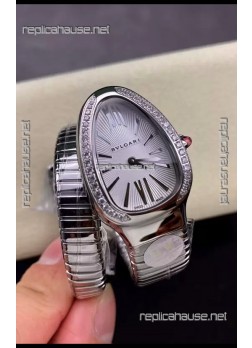Bvlgari Serpenti Edition Stainless Steel Casing Watch in 1:1 Mirror Quality