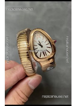 Bvlgari Serpenti Edition Rose Gold Casing Watch in 1:1 Mirror Quality