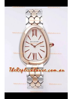 Bvlgari Serpenti Seduttori Edition in Two Tone Rose Gold Casing Super Clone Watch