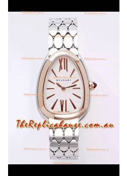 Bvlgari Serpenti Seduttori Edition in Two Tone Rose Gold Casing Super Clone Watch