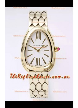 Bvlgari Serpenti Seduttori Edition in Yellow Gold Casing Super Clone Watch