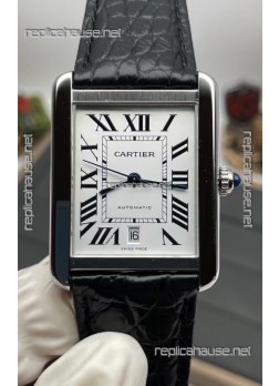 Cartier Tank Solo Swiss Automatic Watch in Stainless Steel Casing 31MM Wide - Superlone Edition
