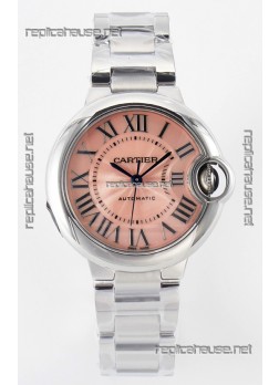Ballon De Cartier Swiss Automatic 1:1 Mirror Quality 33MM in Steel Casing