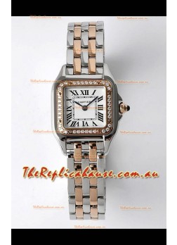 PANTHERE de Cartier Edition 22mm 1:1 Mirror Swiss Watch Rose Gold Two Tone Casing