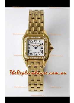 PANTHERE de Cartier Edition 22mm 1:1 Mirror Swiss Watch Yellow Gold Casing