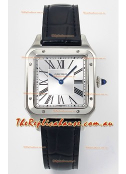Cartier Santos Dumont 31.4MM Super Clone Edition Watch in Steel Casing