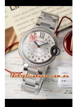 Ballon De Cartier Swiss Automatic 1:1 Mirror Quality 33MM in Stainless Steel