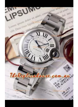 Ballon De Cartier Swiss Automatic 1:1 Mirror Quality 33MM in Steel Casing