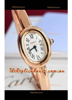 Baignoire De Cartier Rose Gold Super Clone Quartz Replica Watch