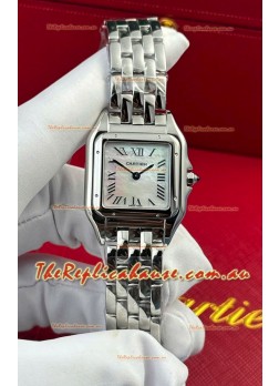 PANTHERE de Cartier Edition 27mm Pearl Dial 1:1 Mirror Swiss Watch Steel Casing