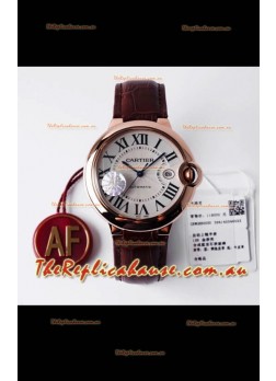 Ballon De Cartier Swiss Automatic 1:1 Mirror Quality 42MM in Rose Gold Casing
